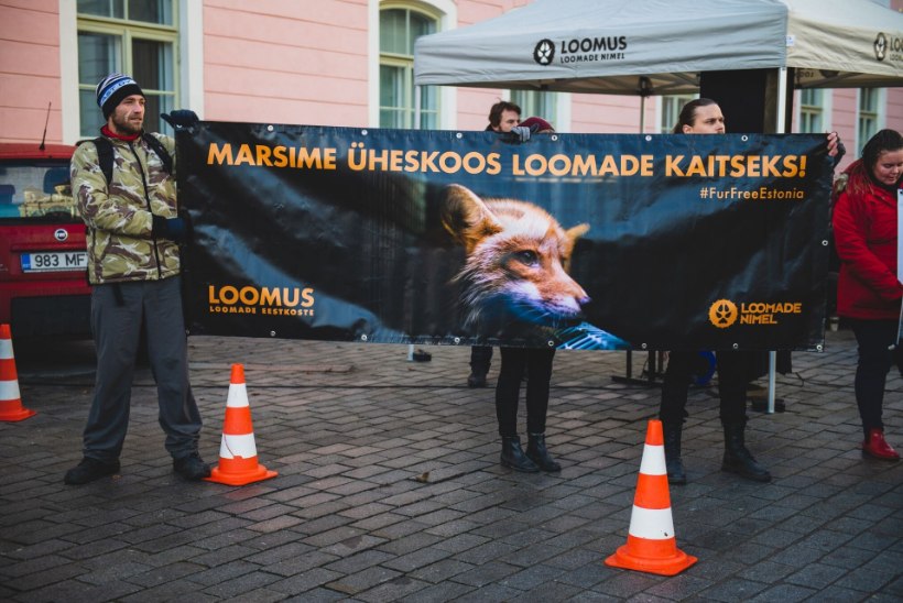 Homme marsivad sajad loomakaitsjad riigikogu ette