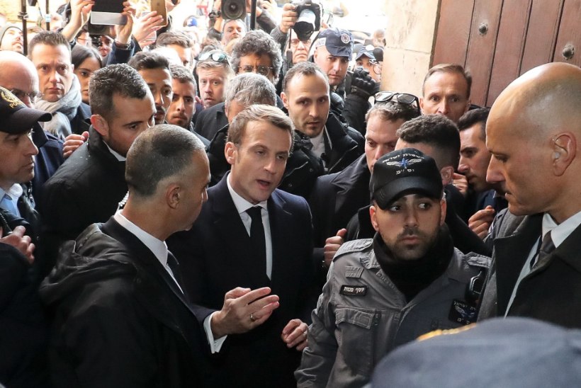 VIDEO | President Macron tõreles Iisraeli politseiga