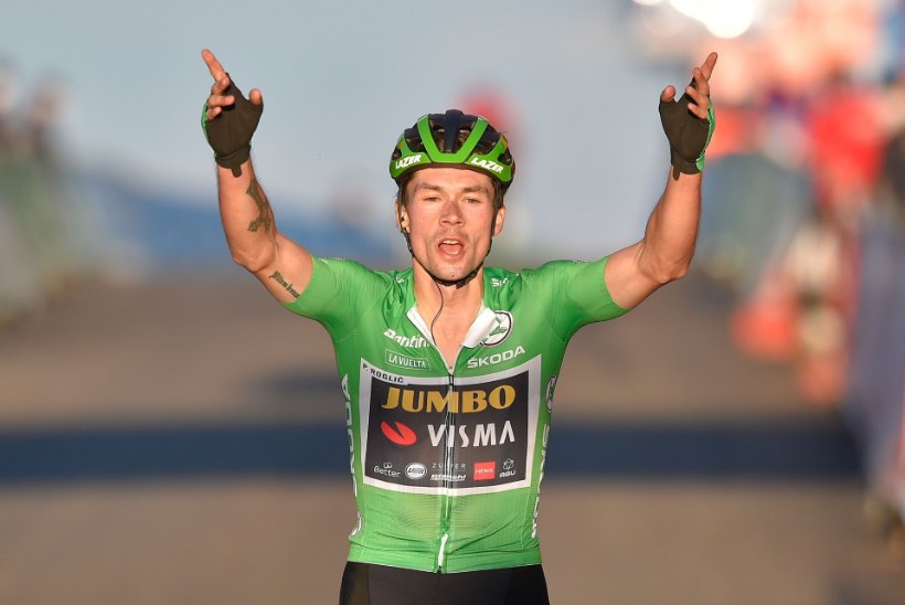 Vuelta etapil näitas võimu Roglic, eestlased jäid esisajast välja