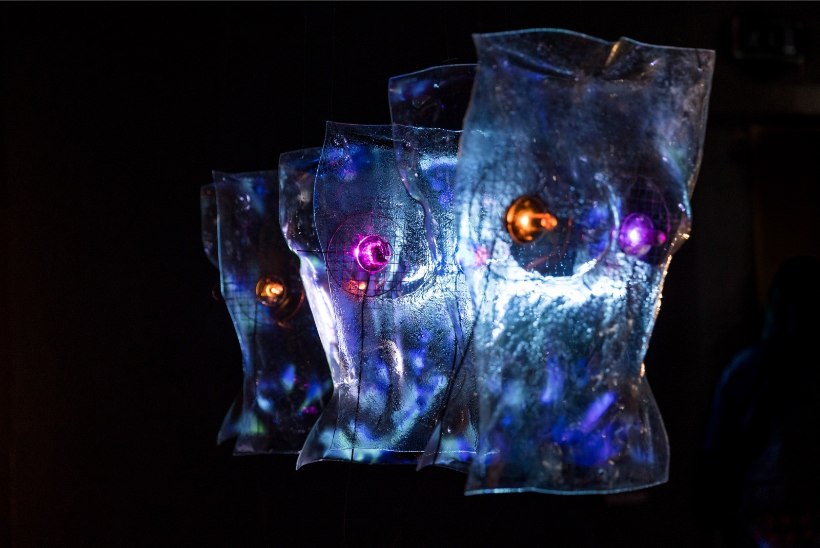 GALERII | Raplas avati klaasist valgusobjektide näitus