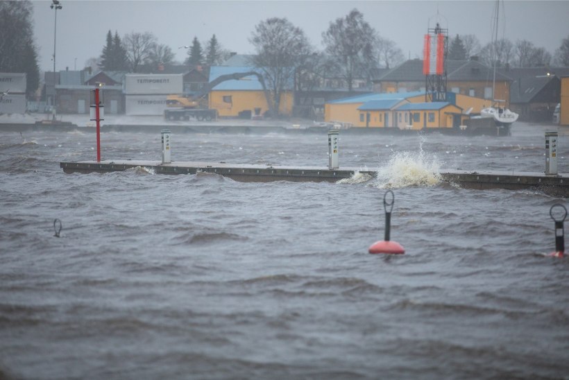 Torm ja üleujutus on päästeametile palju tööd andnud