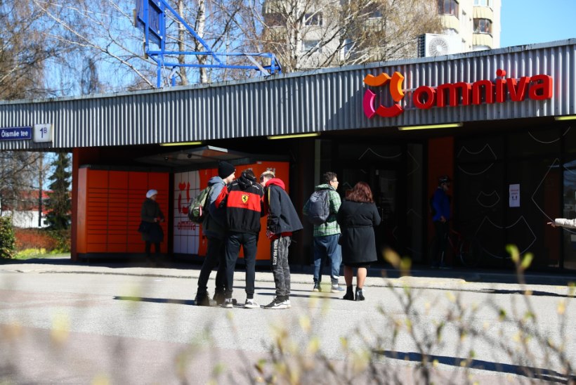 FOTOD | MAHUD LAES: Tallinnas tegutsevad lisaks Omniva automaatidele ajutised pakipunktid
