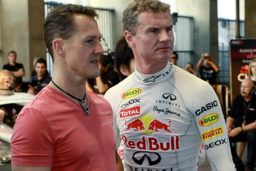 David Coulthard avaldas, et ei liitunud Ferrariga Schumacheri pärast