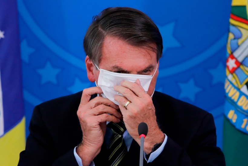 TRAHV SOOLAS: Brasiilia president sai karmi käsu maski kanda