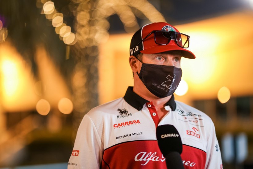 Kimi Räikkönen saatis kolmeaastasele tütrele tulevikuhoiatuse