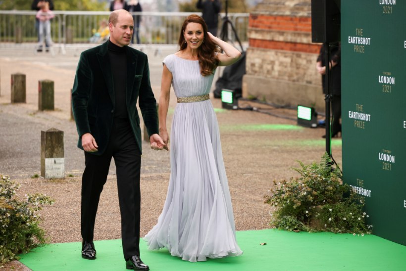 Prints William ja Kate saabusid galale keskkonnateadlikus rõivastuses