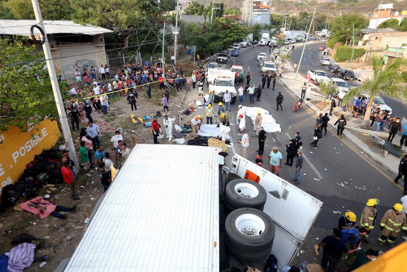 Mehhikos hukkus traagilises liiklusõnnetuses vähemalt 54 pagulast