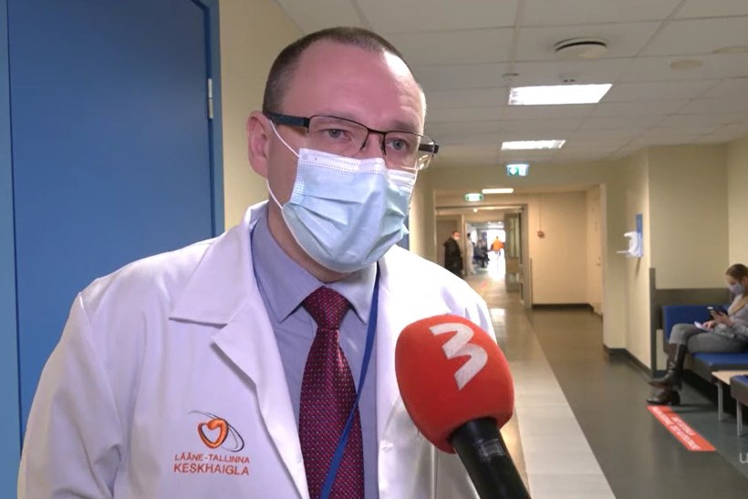 TV3 VIDEO | Arkadi Popov: meie haiglas on Covid-patsientidele mõeldud voodikohti alles alla kümne