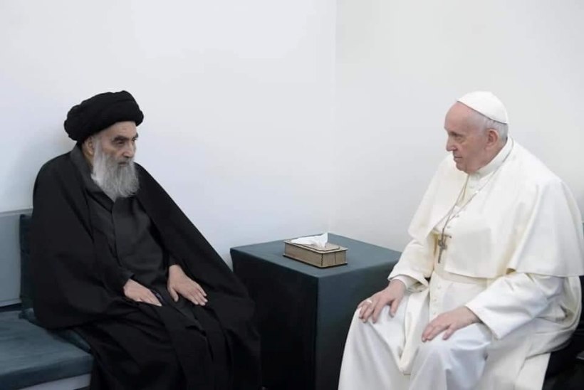 Paavst Franciscus kohtus Iraagis mõjuka šiiavaimulikuga