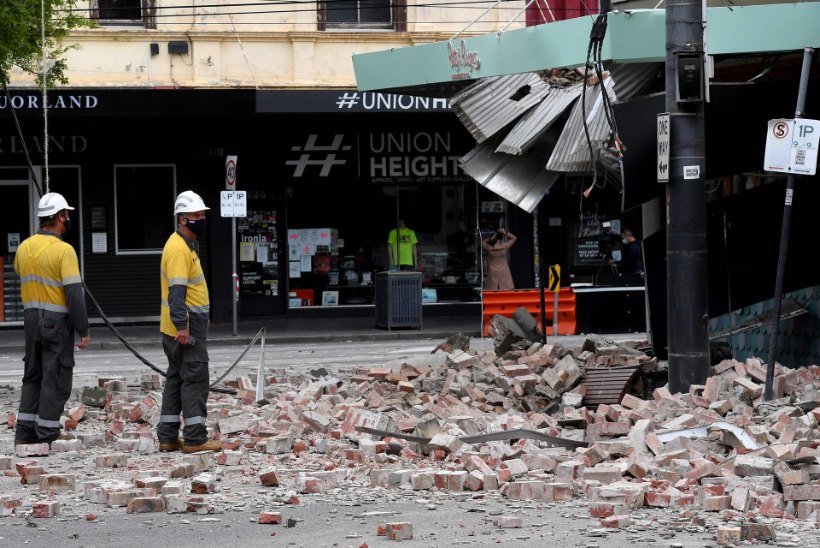 Austraalia kaguosa raputas mitmeid hooneid kahjustanud maavärin