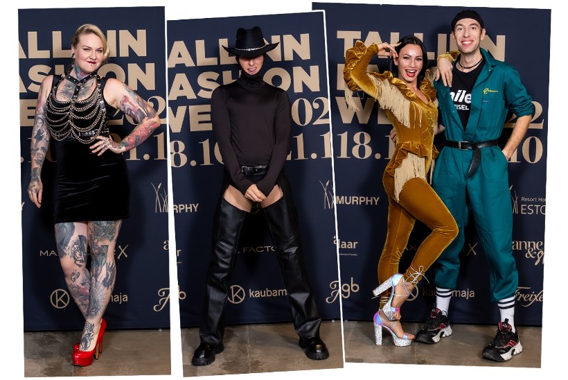 MOE TOP | Tim Bluz kiidab Tallinn Fashion Weeki külalisi: publiku vinged rõivad varjutavad moelaval esitatud disainerite loomingut