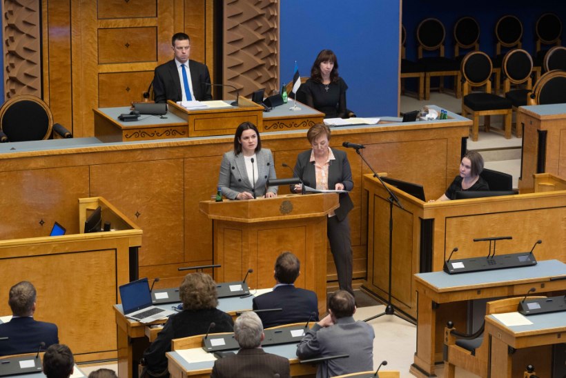 Valgevene opositsiooniliider Tsihhanovskaja riigikogu ees: valgevenelased väärivad õigust elada demokraatlikus riigis