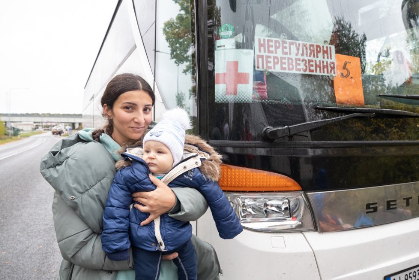 UKRAINLASED? SIIS VAIKIGE JA SEISKE! Sõjapõgenikud toppasid Venemaa piiripunktis nädal aega