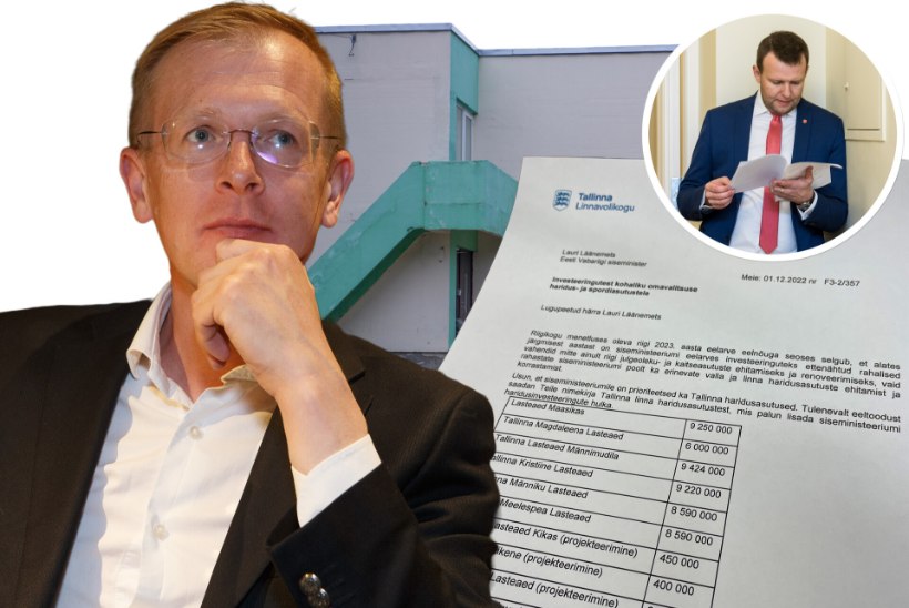 MEILE KA 43 MILJONI EEST LASTEAEDU, PALUN! Tallinna esindaja trollib siseministrit, kes mujale Eestisse raha külvas