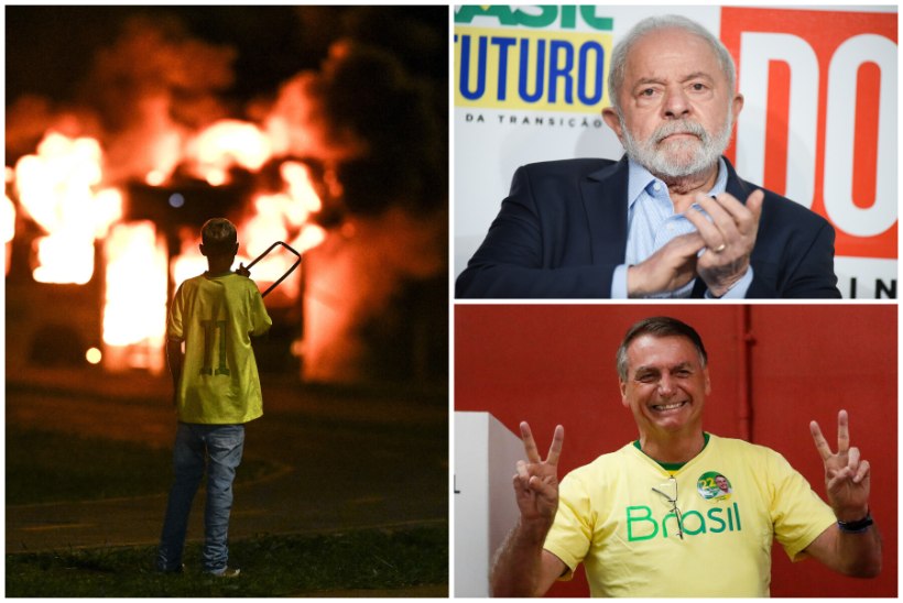 LÕHESTUNUD BRASIILIA: ametisse astuv Lula peab arvestama sandis seisus riigi ja vägivaldsete protestijatega