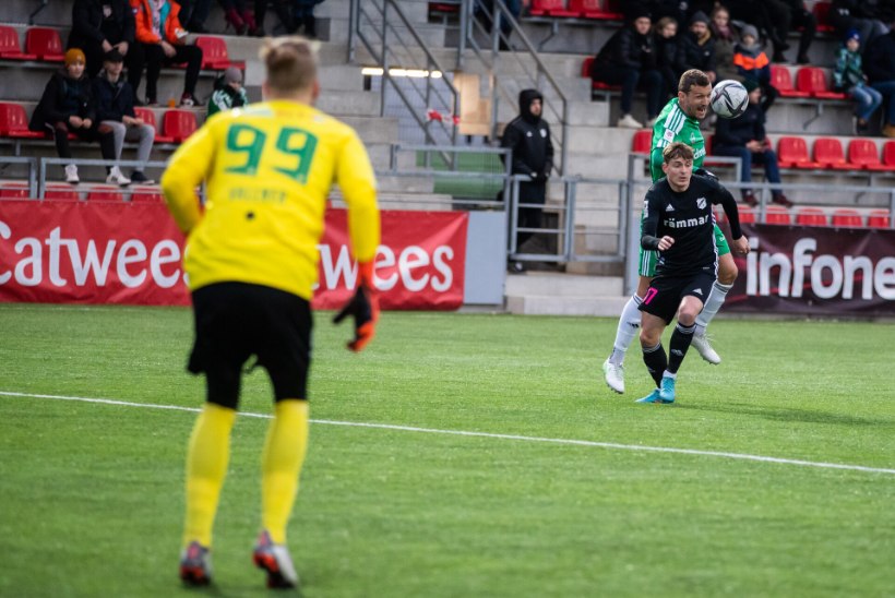 FCI Levadia võitis Narva Transi 1 : 0 – valitsev meister lõi neljandat mängu järjest vaid ühe värava