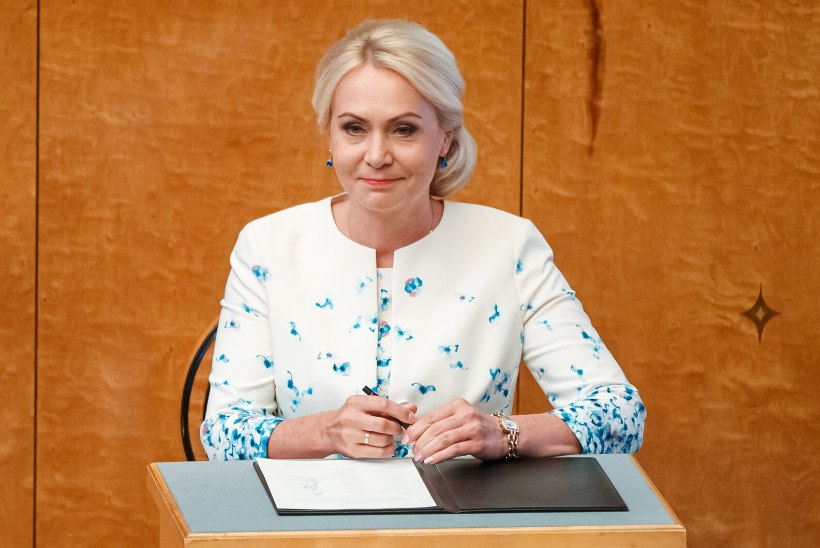 Minister Riina Solman astus julge sammu: tegin seda pärast Medvedevi ähvardusi peaminister Kallasele
