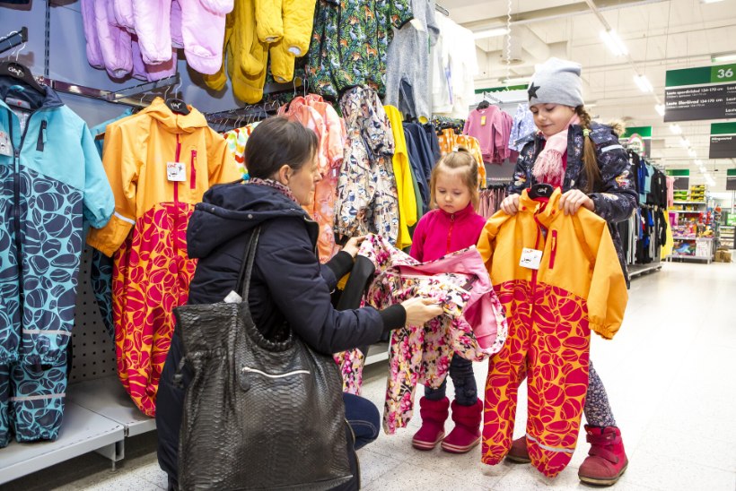 TOIDUPOEMOOD TUNGIB PEALE! Ka Eestis ostetakse soomlaste eeskujul üha rohkem trendiriideid hüpermarketist