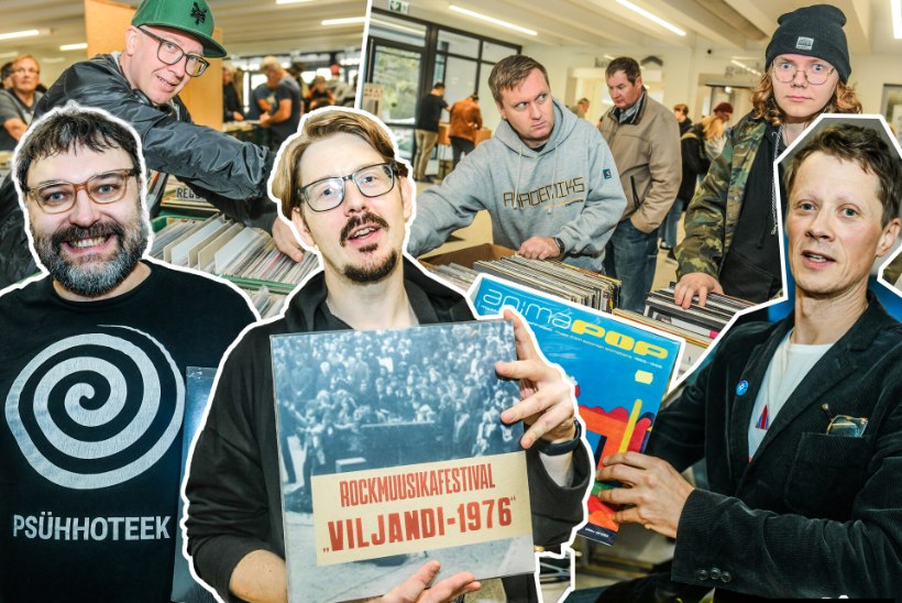 GALERII | Vinüülplaadid on tagasi: muusikapäeva plaaditurg meelitas kohale sadu melomaane