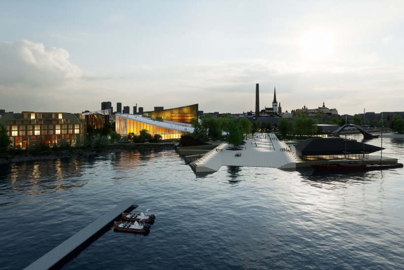 VIDEO JA FOTOD | MEREVISIOON: selline võiks merele avatud Tallinn tulevikus välja näha 