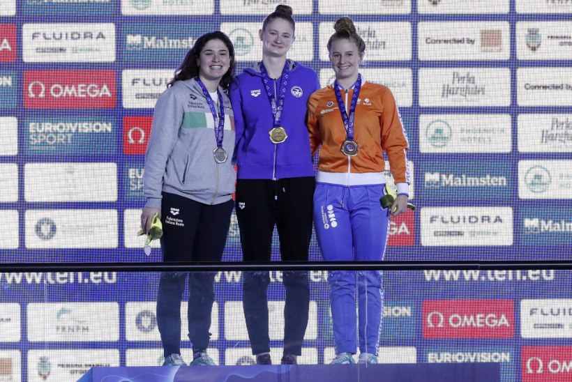 AJALUGU: Eneli Jefimova tuli vägeva Eesti rekordiga Euroopa meistriks! „Ema nuttis juba enne võistlust ja mina pärast võitu basseinis. See aeg on vau!“