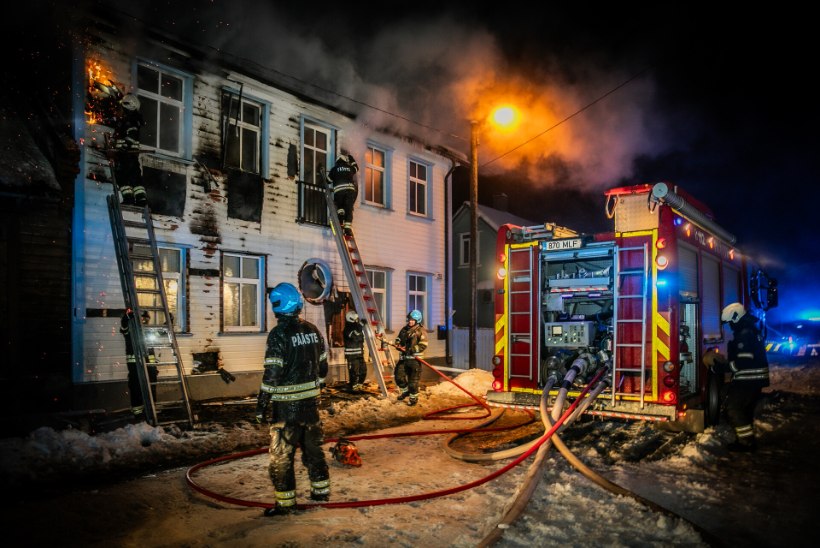 FOTOD | Selgus Pärnus Rähni tänaval toimunud tulekahju põhjus