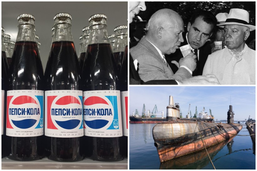 MAAILMA KUUES LAEVASTIK? Koolanäljas Nõukogude Liit maksis Pepsile karastusjookide eest sõjalaevadega