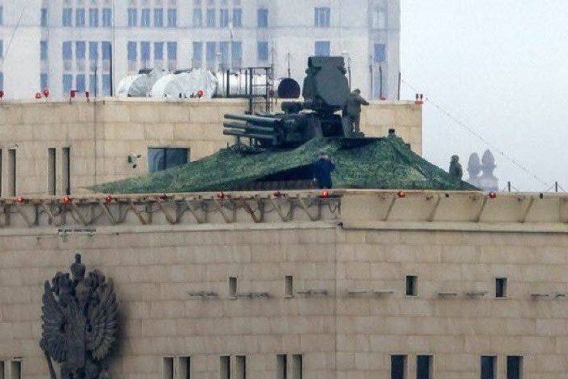 Vene ministeeriumi katusele ja Putini kodu lähedale pandi õhutõrjesüsteemid
