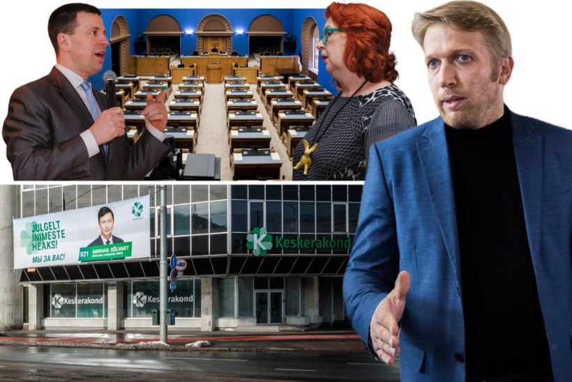 TALLINNA-KESKNE NIŠIPARTEI: Keskerakonda ootab ees suurehitus, et murda tagasi poliitilisse kõrgliigasse