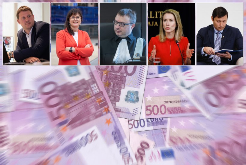 SUUR AMETNIKE PALGATABEL | Kes saab rohkem kui Kaja Kallas? Kelle palk tõusis enim? Keda poputati lisaks 28 000 euroga?