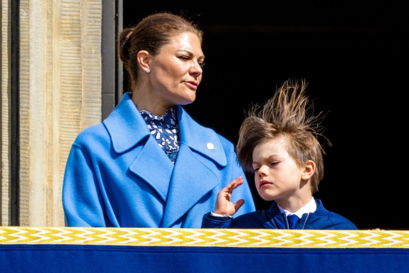 VAHVAD KLÕPSUD: Carl XVI Gustafi sünnipäeval püüdsid pilke kuningliku pere noorimad liikmed