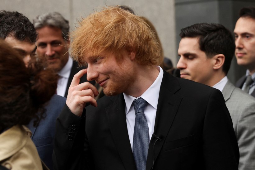 Ed Sheeran puhkes kohtuotsuse peale nutma