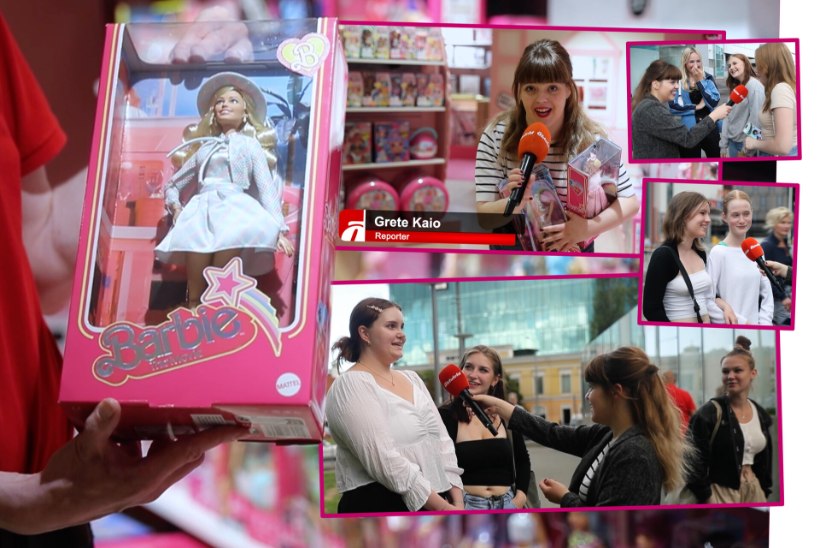 TÄNAVAKÜSITLUS | Barbie-maania tekitab pealinlastes ülevoolavaid emotsioone. Üks fännidest toob roosamannasse aga tilgakese tõrva