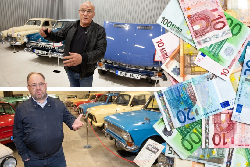 UUS RAHAMAGNET: garaažitäis vanaautosid toob 20 000 eurot maksutulu riigi kukrusse