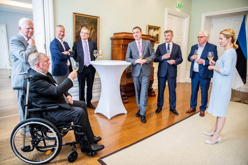GALERII | Peaminister Kaja Kallas võõrustas endisi valitsusjuhte