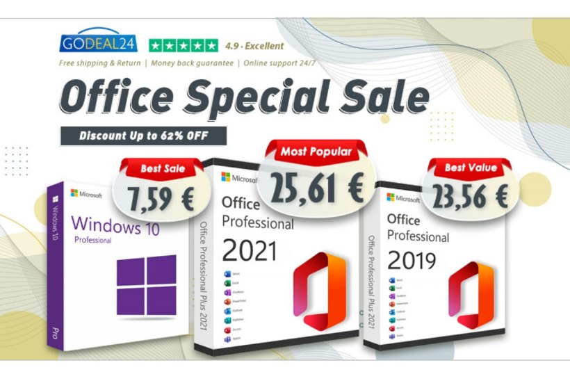 SUUR UUDIS: eluaegne Office 2021 ainult 25,61 euro eest! Tutvu Godeal24 eripakkumisega!