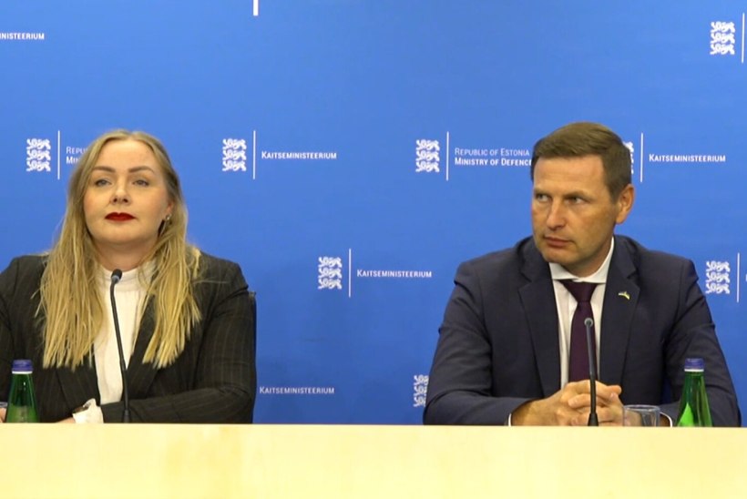 VIDEO | „Oht Venemaalt ainult suureneb.“ Pevkur ja Uudeberg tutvustasid järgmise nelja aasta kaitse-eelarvet