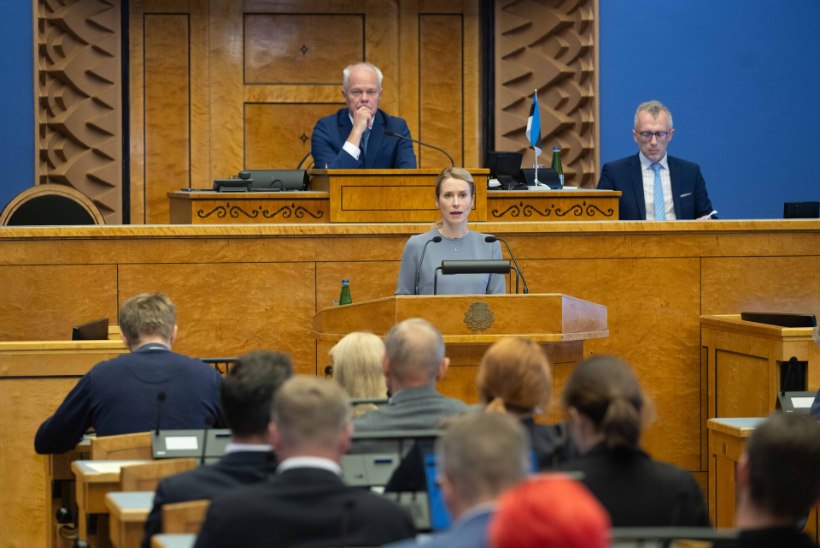 Kallas andis riigikogule üle 2024. aasta riigieelarve eelnõu: katuserahad pole kooskõlas hea valitsemise tavadega