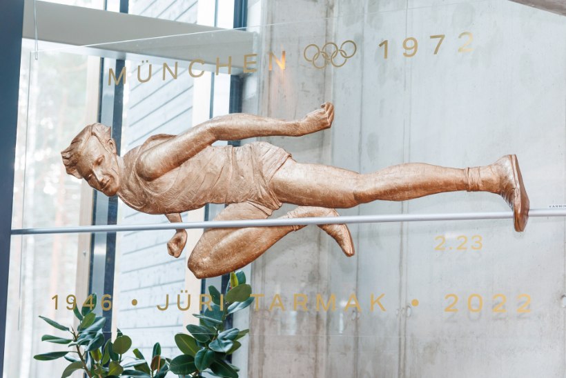 FOTOD | Olümpiavõitja Jüri Tarmaku auks valmis mälestustähis