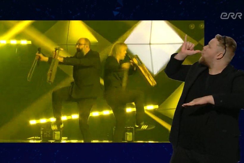 VIDEO | „Eesti laulu“ viipekeele tõlk võitis rahva südamed: 5MIINUSE tõlk nendega Eurovisionile kaasa, palun!
