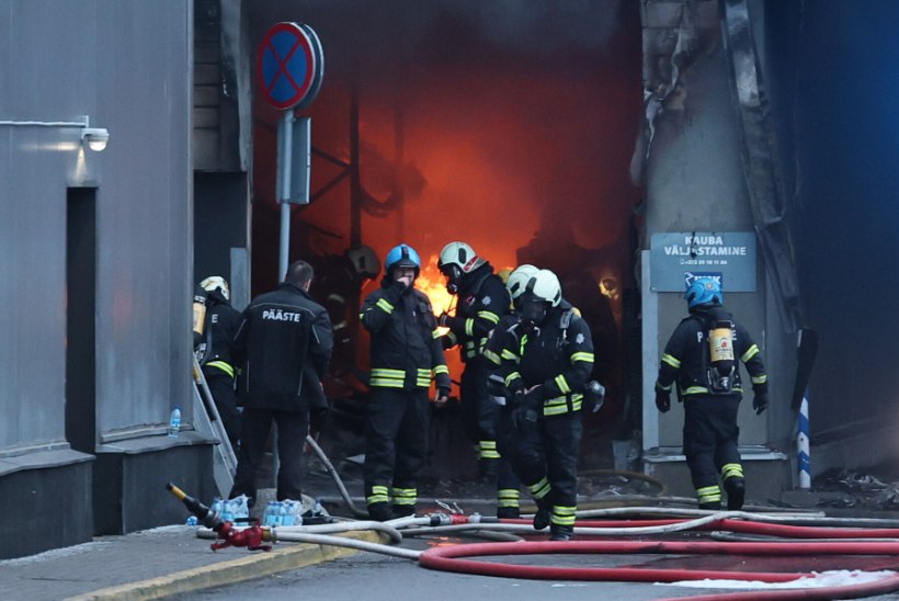 FOTOD JA VIDEOD | Tallinnas põles Kristiine keskus, tulekahju on lokaliseeritud