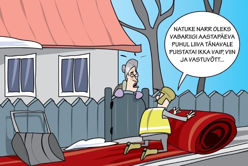 ÕHTULEHT 80 | VIRTUAALNÄITUS: Eesti Vabariigi aastapäev läbi Õhtulehe karikaturisti silmade