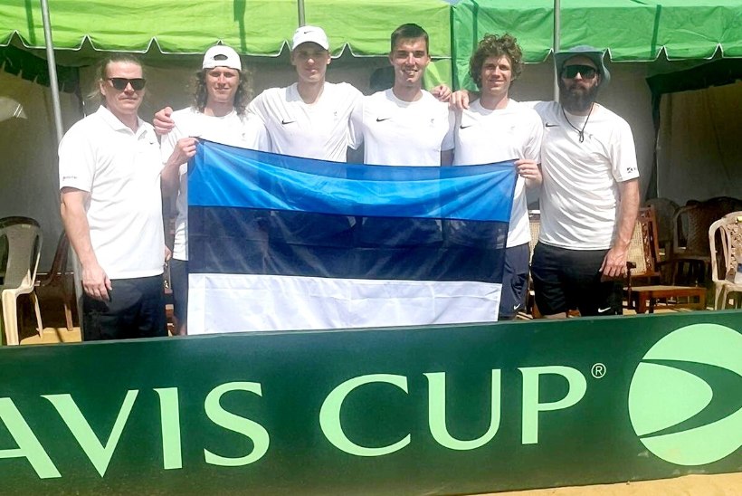 Eesti tennisemeeskond võitis dramaatilise mängu ja tõusis maailmaliigas järgmisse tugevusgruppi
