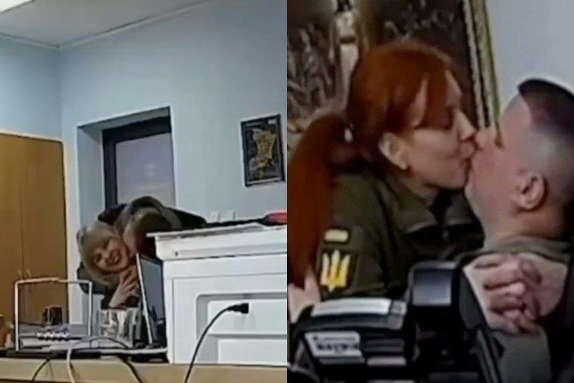 MITU ARMUKEST? Venemeelsed jäädvustasid salakaameraga Rivne värbamiskeskuse ülema kabinetis kompromiteerivad kaadrid. Ukraina armee alustas uurimist