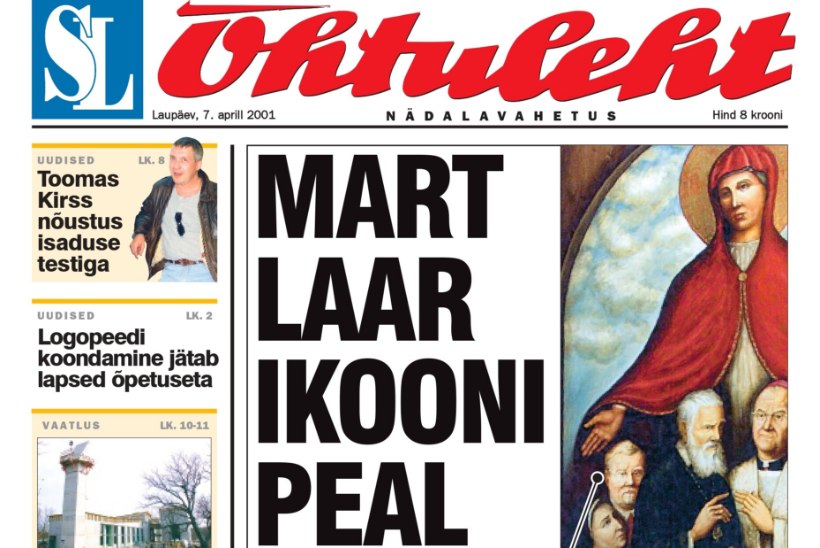 ÕHTULEHT 80 | Ukraina kirik Tallinnas lasi Mart Laari ikoonile maalida