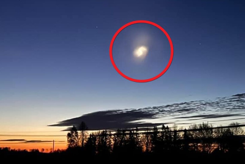 FOTOD | Öösel võis taevas näha kummaliselt heledavalt objekti