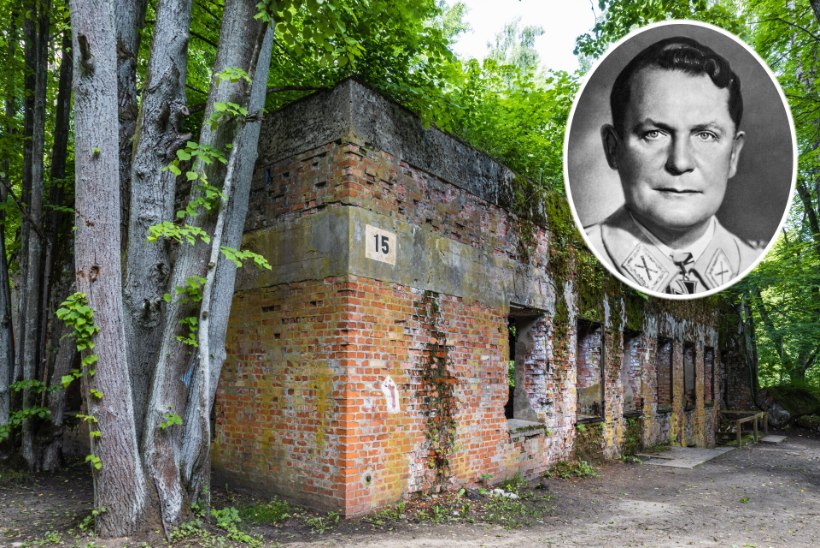 HUNDIKOOPA LUUD: Hermann Göringi kunagise elupaiga alt leiti viie inimese jäsemeteta säilmed