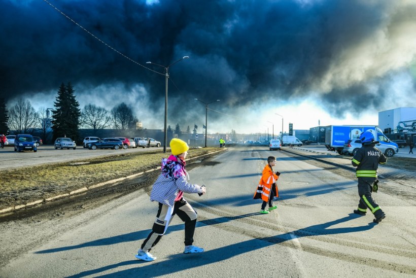 Narvas põles metallitööstus