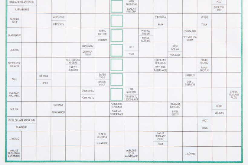 Ristiku Ristsõnad: 1. märts 2025 ristsõna ja sudoku