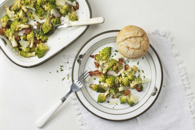 PROOVI KINDLASTI! Röstitud Romanesco kapsas peekoni ja juustuga